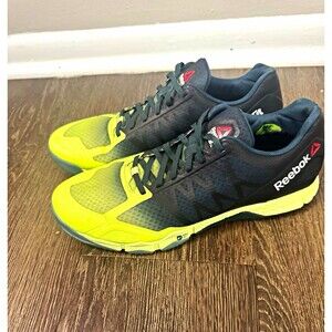 Reebok CrossFit Speed TR Women's Shoes Lemon Zest Yellow Grey AR3077 Size US 10